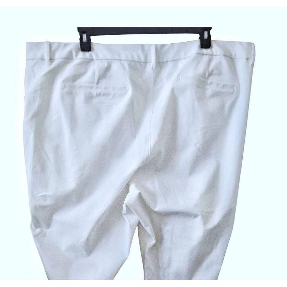 Old Navy Plus Size White Chino Casual Pants Size 28 NwT - Picture 4 of 5